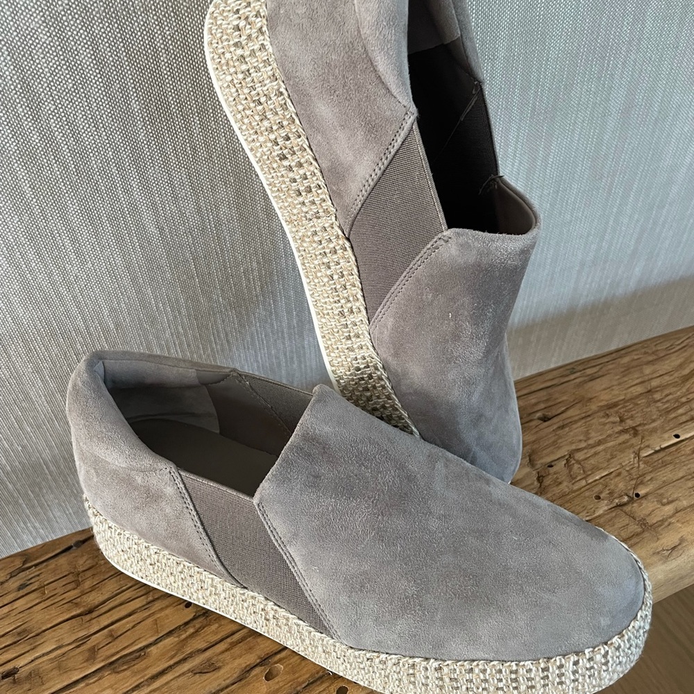 Vince Warren Suede Espadrille Sneaker